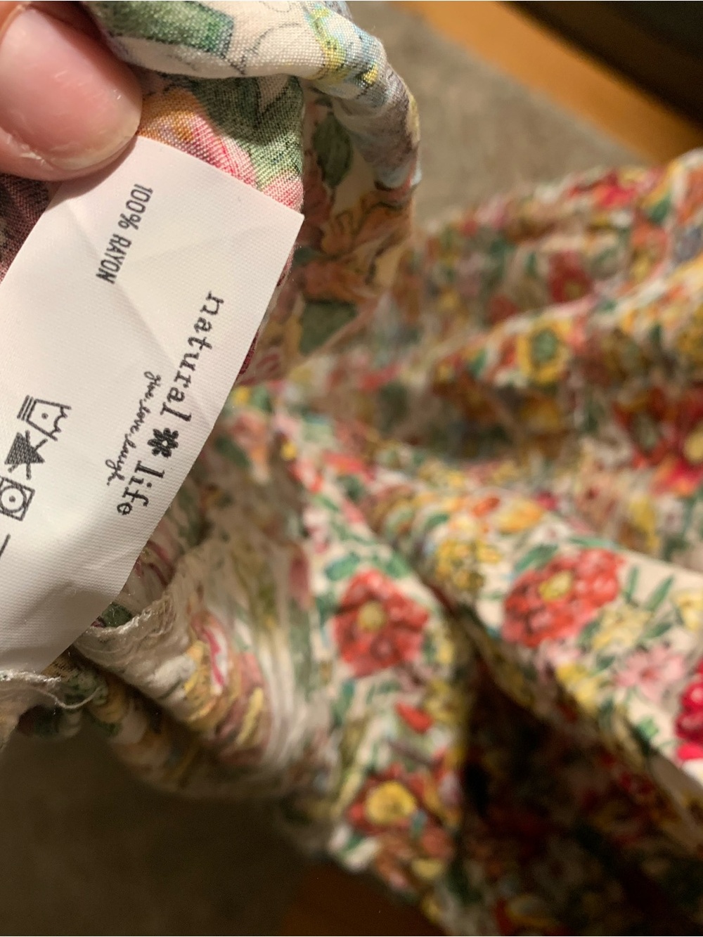 NATURAL LIFE Pink Multi Floral Tiered Maxi Dress - Picture 14 of 15